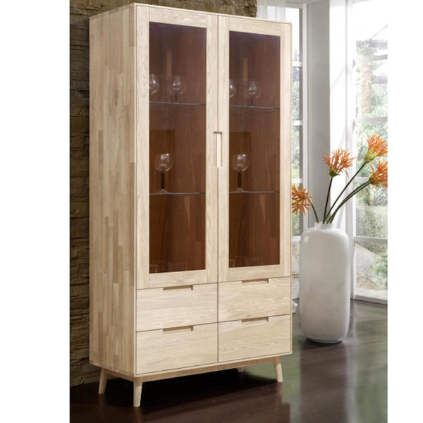 Roble.Store Vetrinetta in legno massiccio rovere