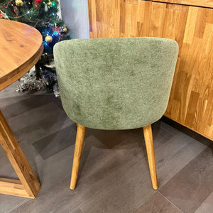 Poltrona in rovere massiccio Ana con imbottitura | VESKOR