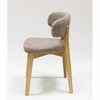 Veskor Confezione da 2 o 4 sedie da pranzo Claus in rovere massiccio, rivestite in rovere grigio o marrone.Store