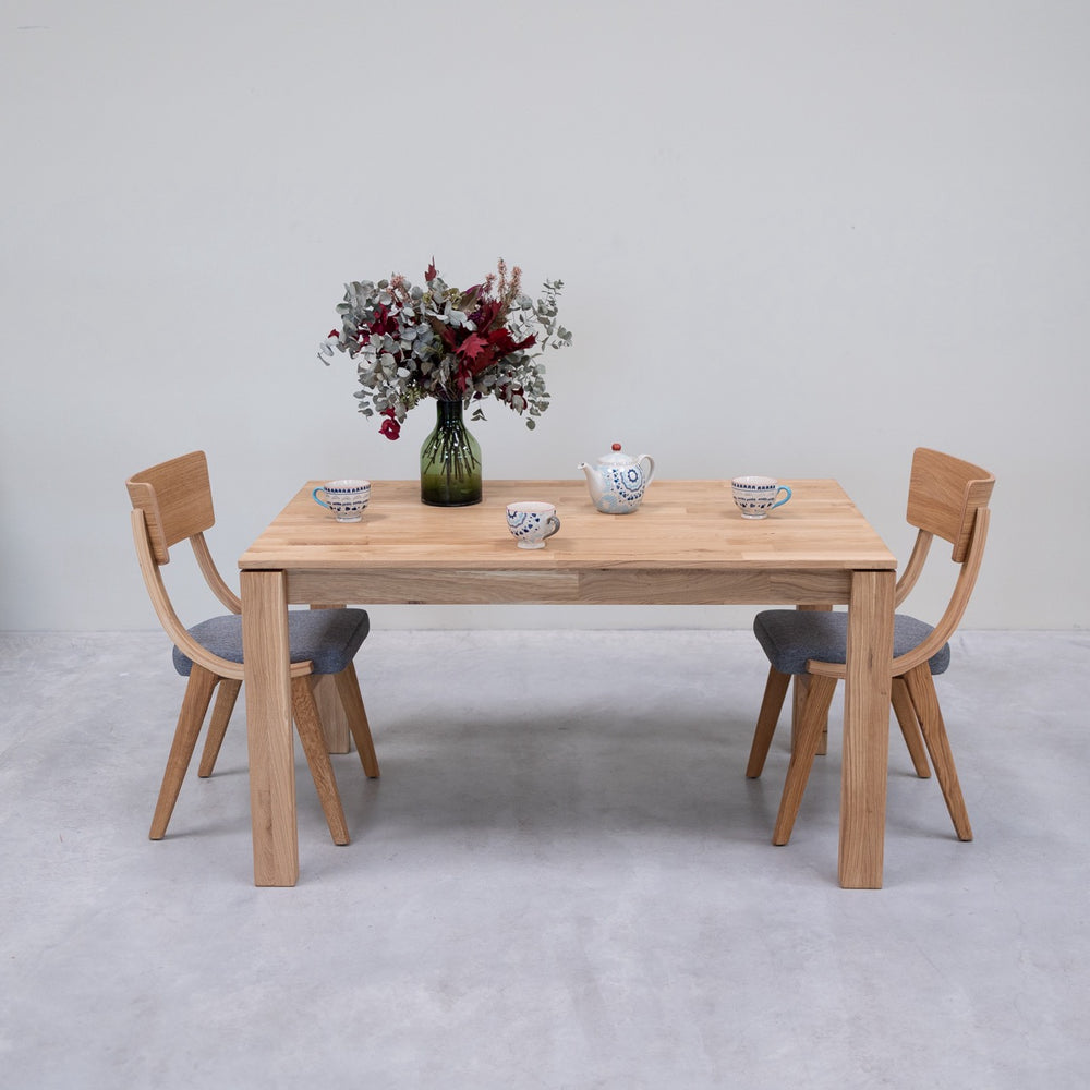 Tavolo da pranzo in rovere massiccio Krona