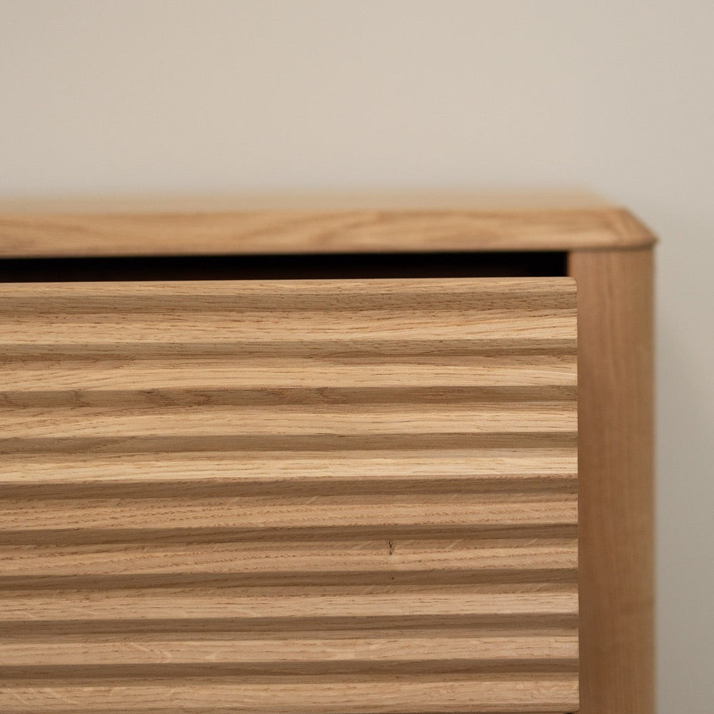 Tavolo da toeletta in legno massello di rovere Oxford | NordicStory