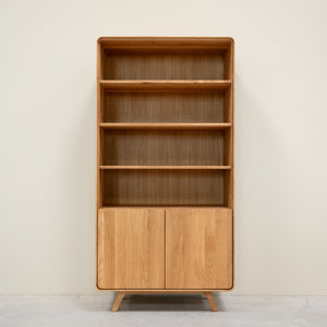 Vetrina in legno massiccio Ginevra 2 RobleStore NordicStory