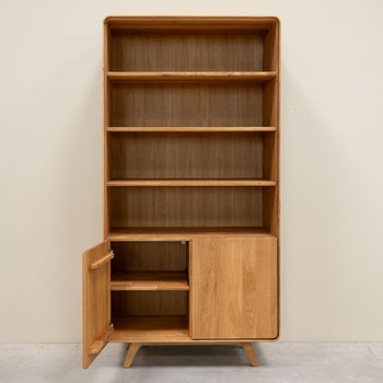 Vetrina in legno massiccio Ginevra 2 RobleStore NordicStory