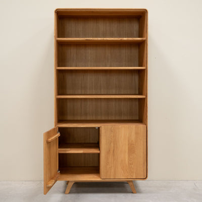Vetrina in legno massiccio Ginevra 2 RobleStore NordicStory
