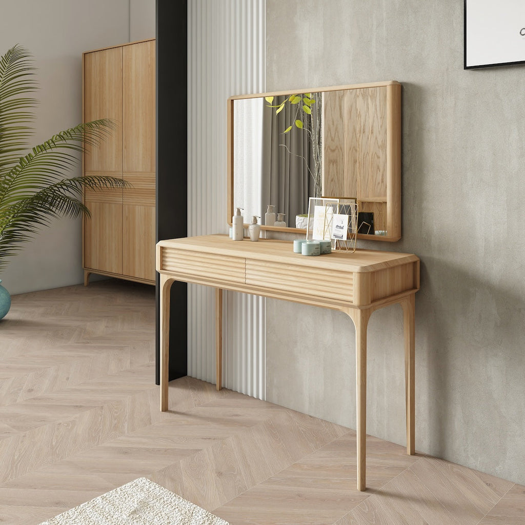 Tavolino Oxford in rovere massiccio 110x41,4x76 cm | NordicStory