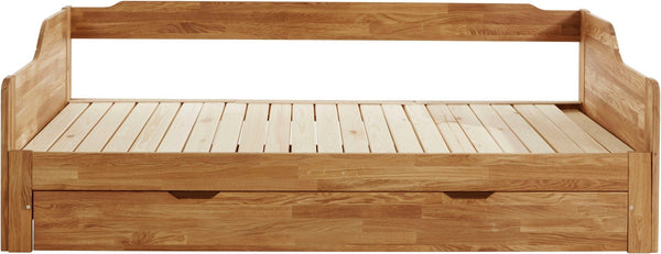 Letto a scomparsa in rovere massiccio Frida | NordicStory