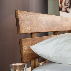 Letto in rovere massiccio 90 x 200 cm / 140 x 200 cm / 160 x 200 cm / 180 x 200 cm Stile scandinavo