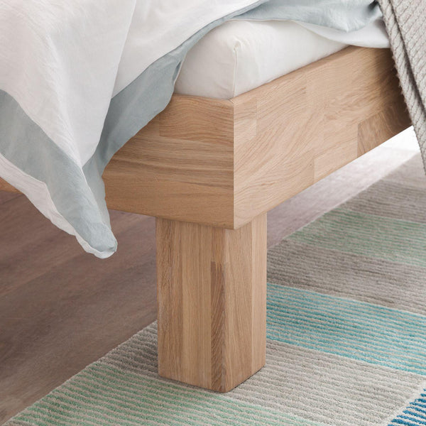Letto in rovere massiccio 90 x 200 cm / 140 x 200 cm / 160 x 200 cm / 180 x 200 cm Stile scandinavo