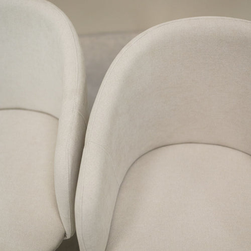 Poltrona in rovere massiccio Ana con imbottitura | VESKOR