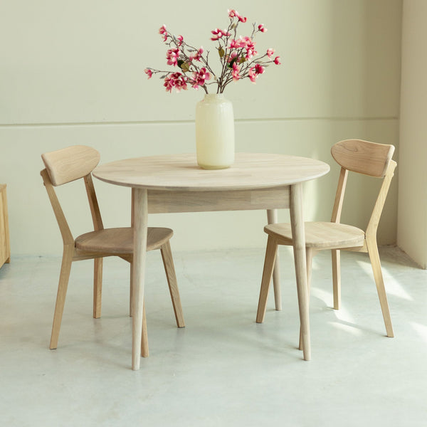Confezione da 2 o 4 sedie da pranzo in rovere massiccio Isku | NordicStory