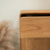 Scarpiera sostenibile in legno massiccio di quercia Ginevra RobleStore NordicStory