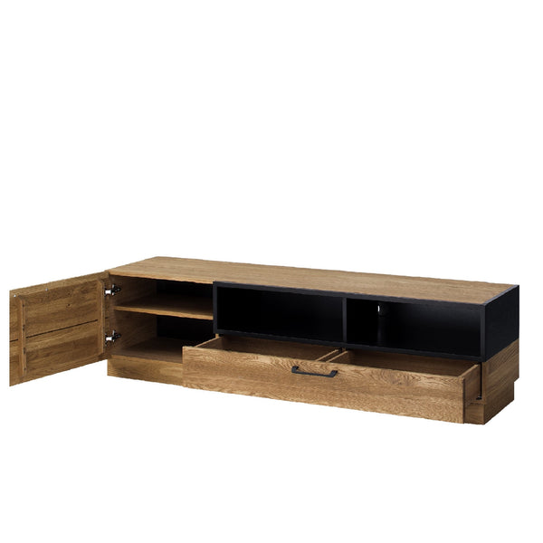 Mobile TV in legno di quercia LoftStory
