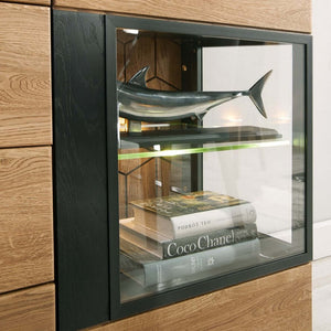 Credenza LoftStory in legno di quercia Mozaik 47 170 x 42 x 90 cm.