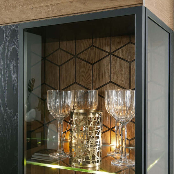 Credenza LoftStory in legno di quercia Mozaik 47 170 x 42 x 90 cm.