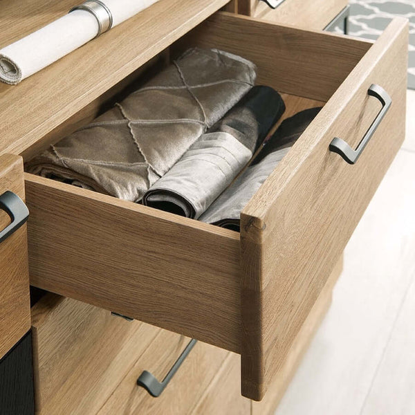 Credenza LoftStory in legno di quercia Mozaik 47 170 x 42 x 90 cm.