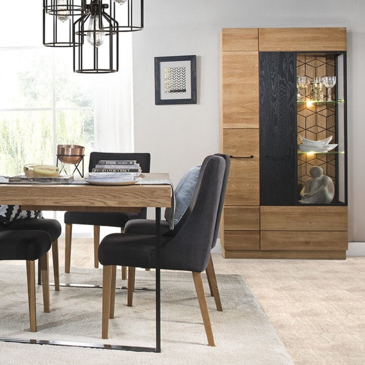 Vetrina in legno di quercia LoftStory