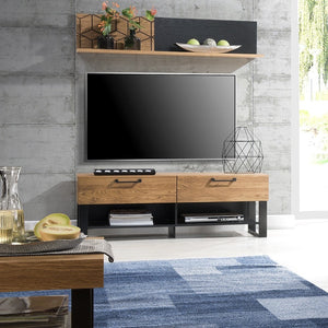 Tavolino LoftStory con gambe in metallo 