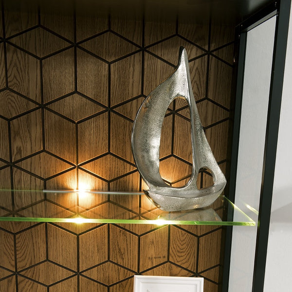 LoftStory Vetrina in legno di quercia dal design originale nordico