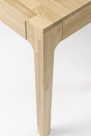 NordicStory scrivania soggiorno ufficio legno massiccio rovere 100 naturale sbiancato