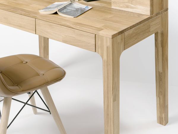 NordicStory scrivania soggiorno ufficio legno massiccio rovere 100 naturale sbiancato
