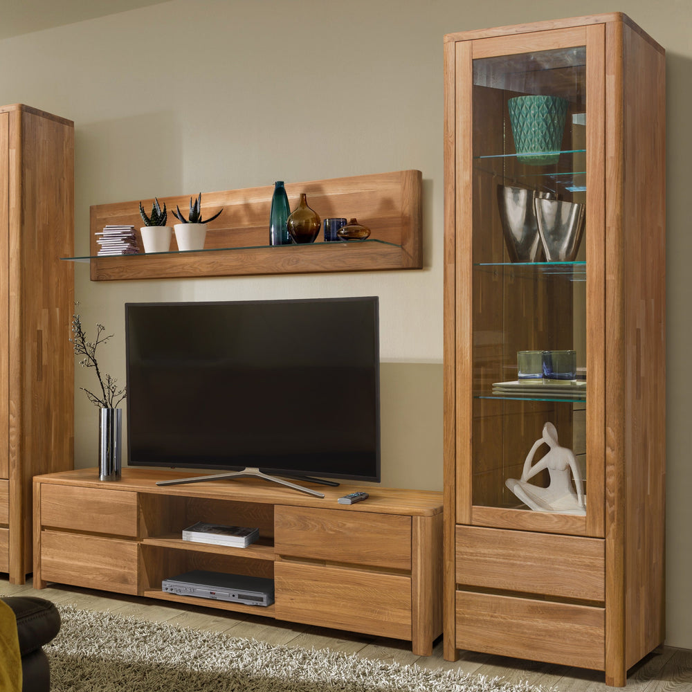 Porta TV NordicStory in legno massiccio di quercia
