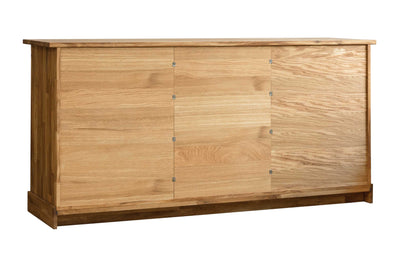 NordicStory Credenza Cassettiera in legno massiccio di quercia