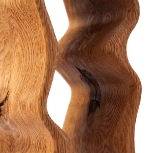 Portabottiglie in rovere fatto a mano AWRY, supporto per 4 bottiglieRoble.Store