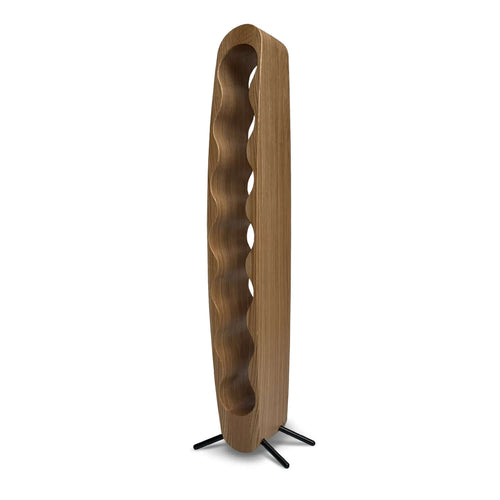 Portabottiglie in rovere fatto a mano EGG, supporto per 7 bottiglieRoble.Store