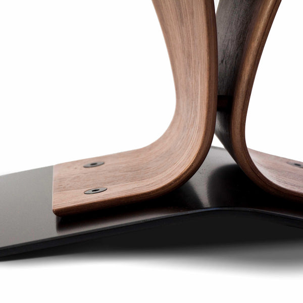 NordicStory Portabottiglie in rovere fatto a mano TWIST, portabottiglie per 4 bottiglie