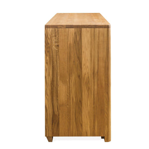 NordicStory Credenza Elsa Cassettiera 6 cassetti Legno massiccio Rovere scandinavo 
