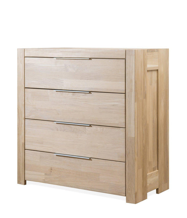NordicStory Sideboard Dresser Cassettiera in rovere massiccio
