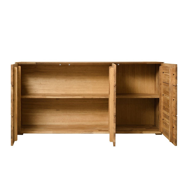 NordicStory Sideboard Dresser Cassettiera in rovere massiccio