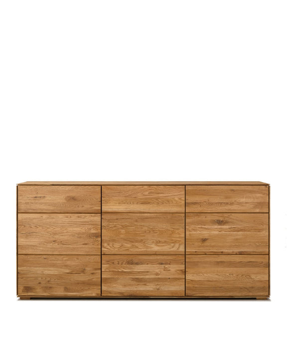 NordicStory Credenza Cassettiera in rovere massiccio soggiorno moderno nordico nordico design scandinavo