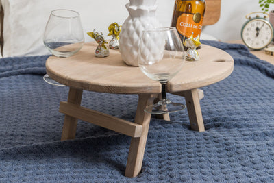 Tavolo da picnic portatile per vino NordicStory, vassoio pieghevole