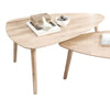 Tavolino NordicStory in legno massiccio di rovere, rovere massiccio
