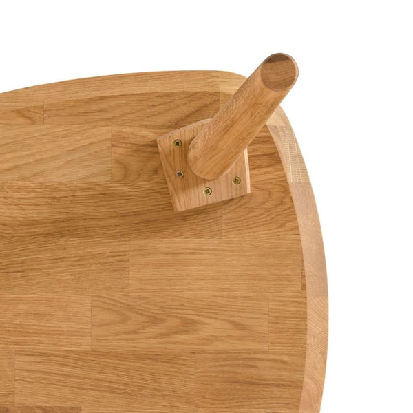 Tavolini impilabili in rovere massiccio Escandi 2, 70 x 50 x 36 cm / 73,8 x 70 x 45 x 45 cm / 90 x 60 x 46 cm | NordicStory