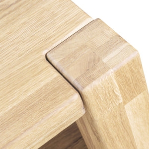 Comodino in rovere massiccio NordicStory Comodino scandinavo nordico