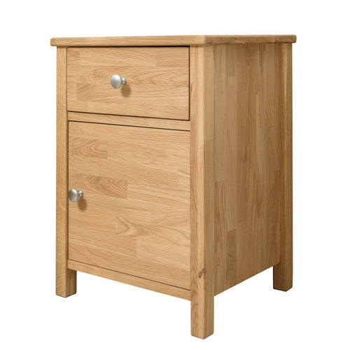 Comodino NordicStory in rovere massiccio