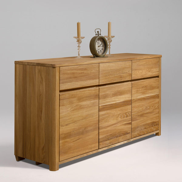 NordicStory Nordic Oak Cassettiera in legno massiccio Armadio Credenza
