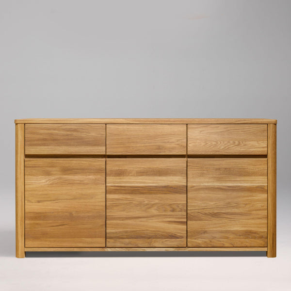NordicStory Nordic Oak Cassettiera in legno massiccio Armadio Credenza