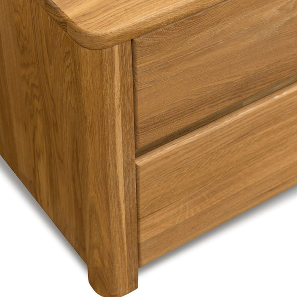 Porta TV NordicStory Elsa 160 x 44 x 47 cm. Legno massiccio di quercia