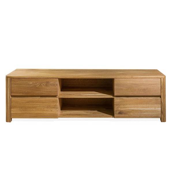 Porta TV NordicStory Elsa 160 x 44 x 47 cm. Legno massiccio di quercia