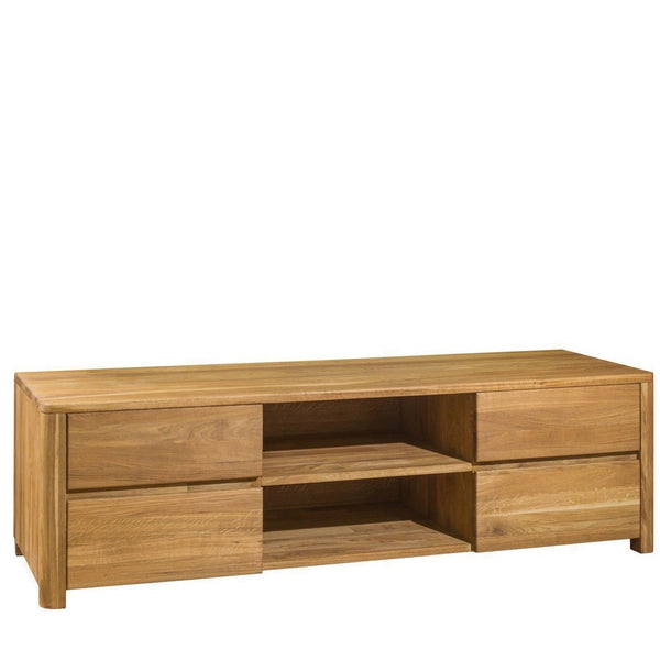 NordicStory Mobile TV scandinavo in legno massiccio di quercia nordica 