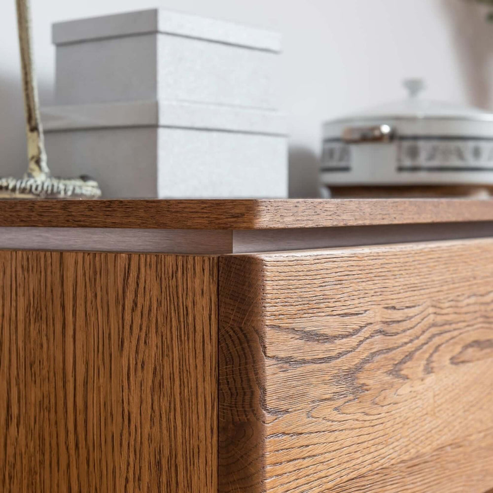 NordicStory Cassettiera in rovere massiccio 