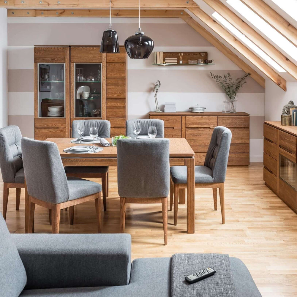 NordicStory Mensola a muro in rovere massiccio