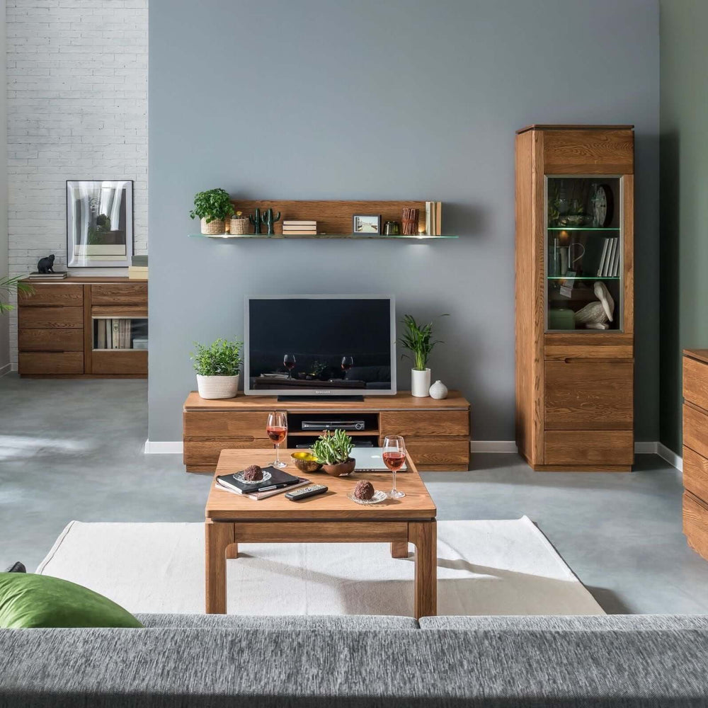 NordicStory Mensola a muro in rovere massiccio 