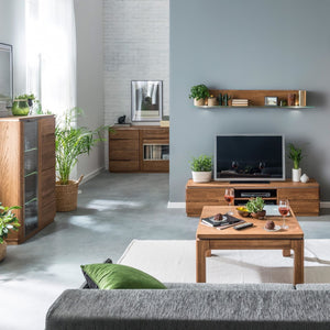 NordicStory Vetrina in rovere massiccio 
