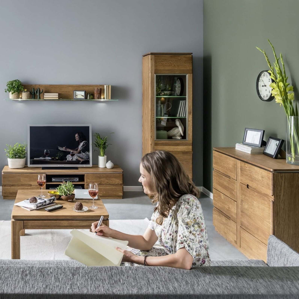 Cassettiera in legno di rovere LoftStory