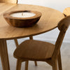 NordicStory Confezione di 4 sedie da pranzo in rovere massiccio Isku