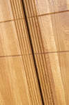 Armadio NordicStory "Valencia" 115 x 58 x 295 cm. Legno massiccio di quercia nordica 